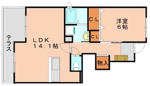 原町駅 徒歩5分 1階の物件間取画像